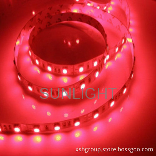 Popular 60leds flexible LED strip 5050 IP67 14.4W 60leds/m